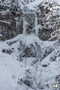 Der Wasserfall im Zoom