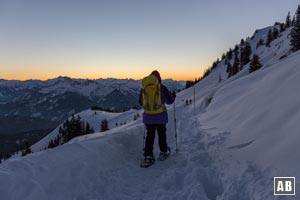 Ein traumhaft schöner Bergtag geht zu Ende