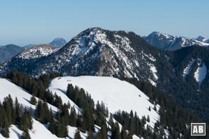 Und auch der beliebte Hirschberg weis sich in Szene zu setzen