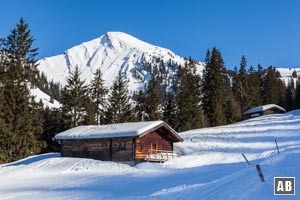 Das Sonntagshorn hinter der Gschwendteralm