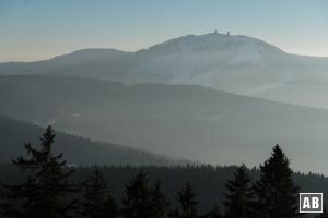 Aussicht auf den gegenüberliegenden Großen Arber.