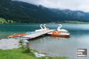 An der Wasserwalt Haldensee schließt sich die Runde um das Stillgewässer