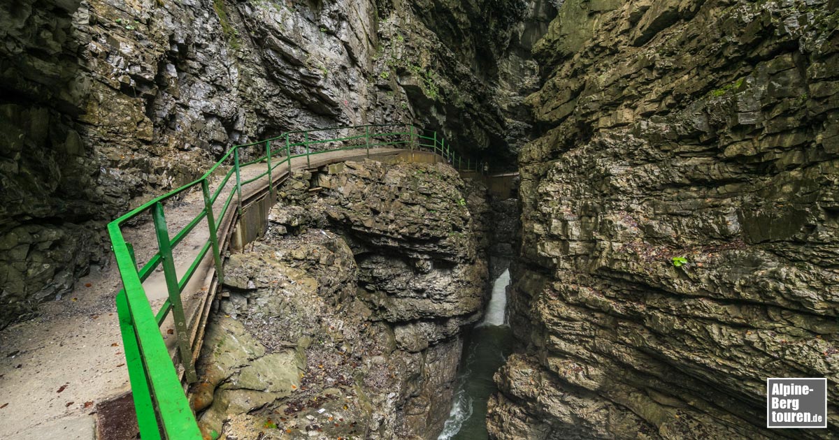 Impression aus der Breitachklamm