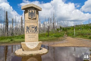 Am Dreiländereck Deutschland - Tschechien - Österreich