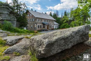 Am Berggasthaus Dreisessel kann man diese Rundwanderung gemütlich ausklingen lassen