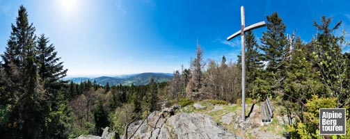 Der Kreuzfelsen - ein toller Aussichtspunkt.