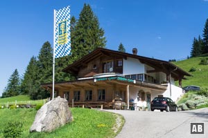 ...empor bis zur Schäferhütte