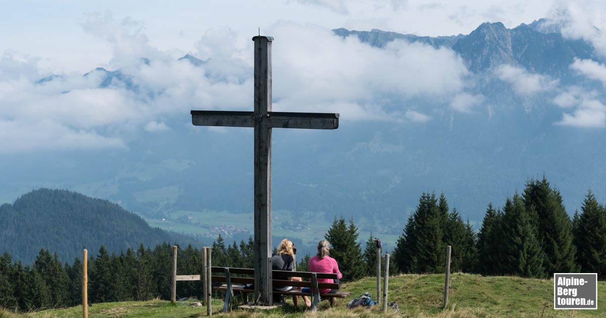 Am Gipfel des Gaißberg