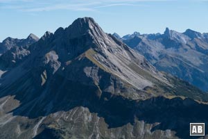 Aussicht auf den Biberkopf