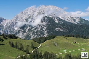 Königsbachalm vor dem Watzmann