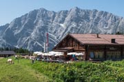 Der Gipfelaufbau des Schneibsteins - gesehen vom Stahlhaus