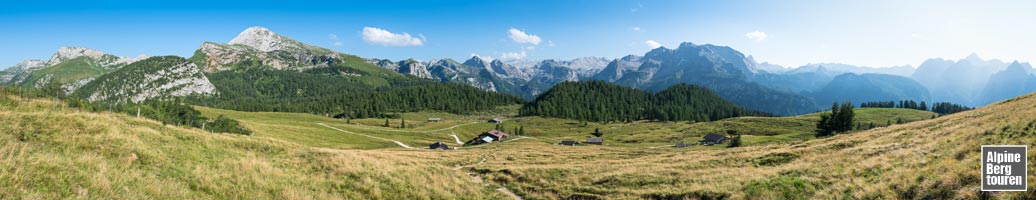 2 Stunden nach Start an der Gotzentalalm betreten wir schließlich das Plateau der Gotzenalm