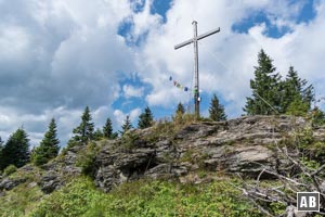 Der Gipfel des Kleinen Arber