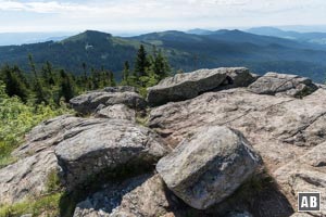 Blick auf den Kleinen Arber