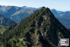 Die Pyramide des Riefenkopf - gesehen vom Hahnenköpfle