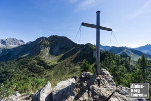 ...zum Gipfel des Hahnenköpfle