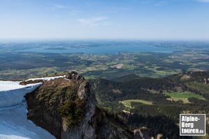 Eyecatcher im Norden: der Chiemsee - welcher komplett überblickt werden kann