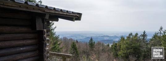 Aussicht vom Gipfel des Knogls