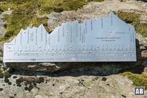 Die hier vorgestellte Wanderung ist Teil der großen Kaitersberg-Arber-Hochtour