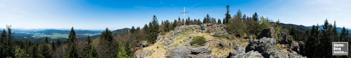 360-Grad-Panorama vom Mühlriegel