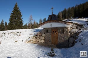 Kapelle an der Kala Alm.