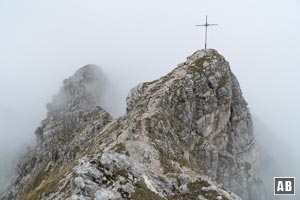 Der Gipfel des Ponten (Tannheimer Tal, Allgäuer Alpen)