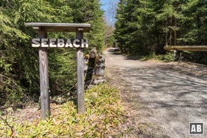 Kurz vor dem Rachelsee - wir überqueren den Seebach