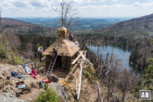 Die Rachelkapelle bekommt ein neues Dach