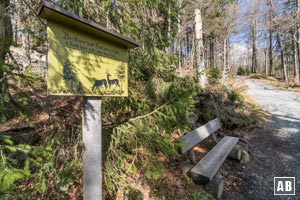 Der Liesl-Brunnen am Wegesrand  - eine letzten Station unserer abwechslungsreichen Runde