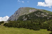 Der Gipfelaufbau des Schneibsteins - gesehen vom Stahlhaus