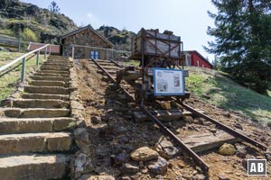 Am Silberberg erwartet uns ein historisches Besucherbergwerk