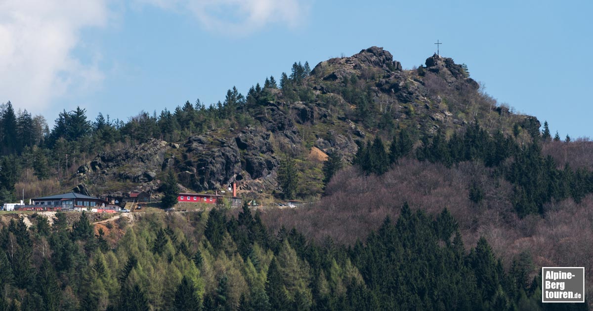 Der Gipfel des Silberbergs