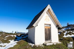 Kapelle an der Durchkaseralm.