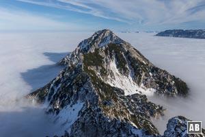 Der Hochstaufen gesehen vom Zennokopf